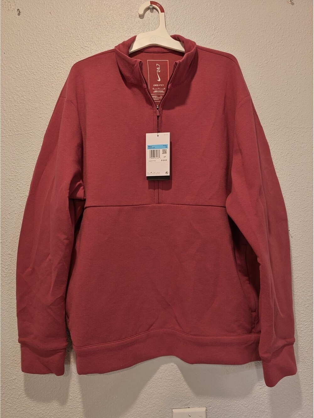 Nike Dri-FIT 24.7 Men's Training Pullover Sweatshirt Medium
